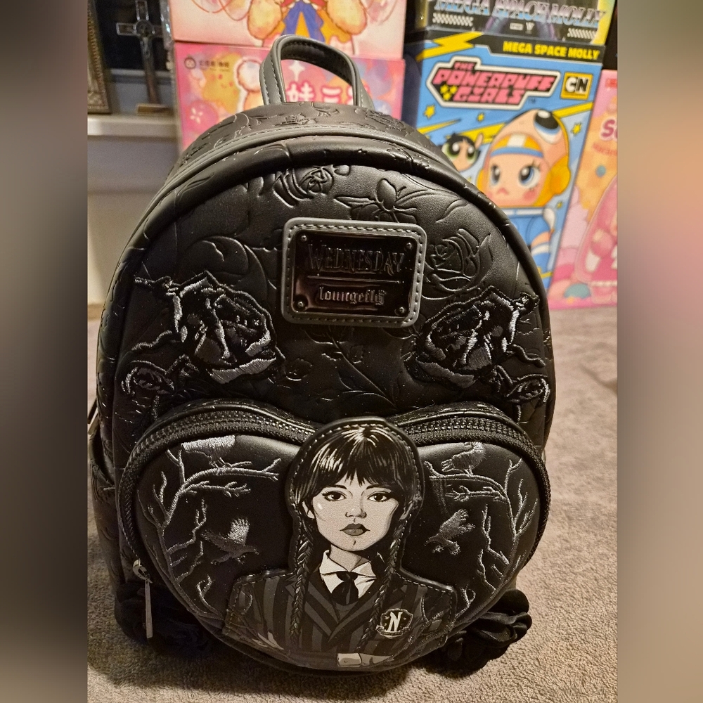 Loungefly Adams Wednesday Brand New
